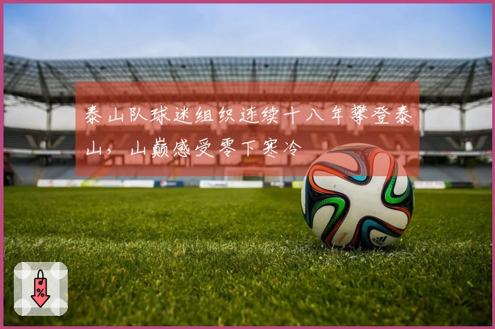 泰山队球迷组织连续十八年攀登泰山，山巅感受零下寒冷